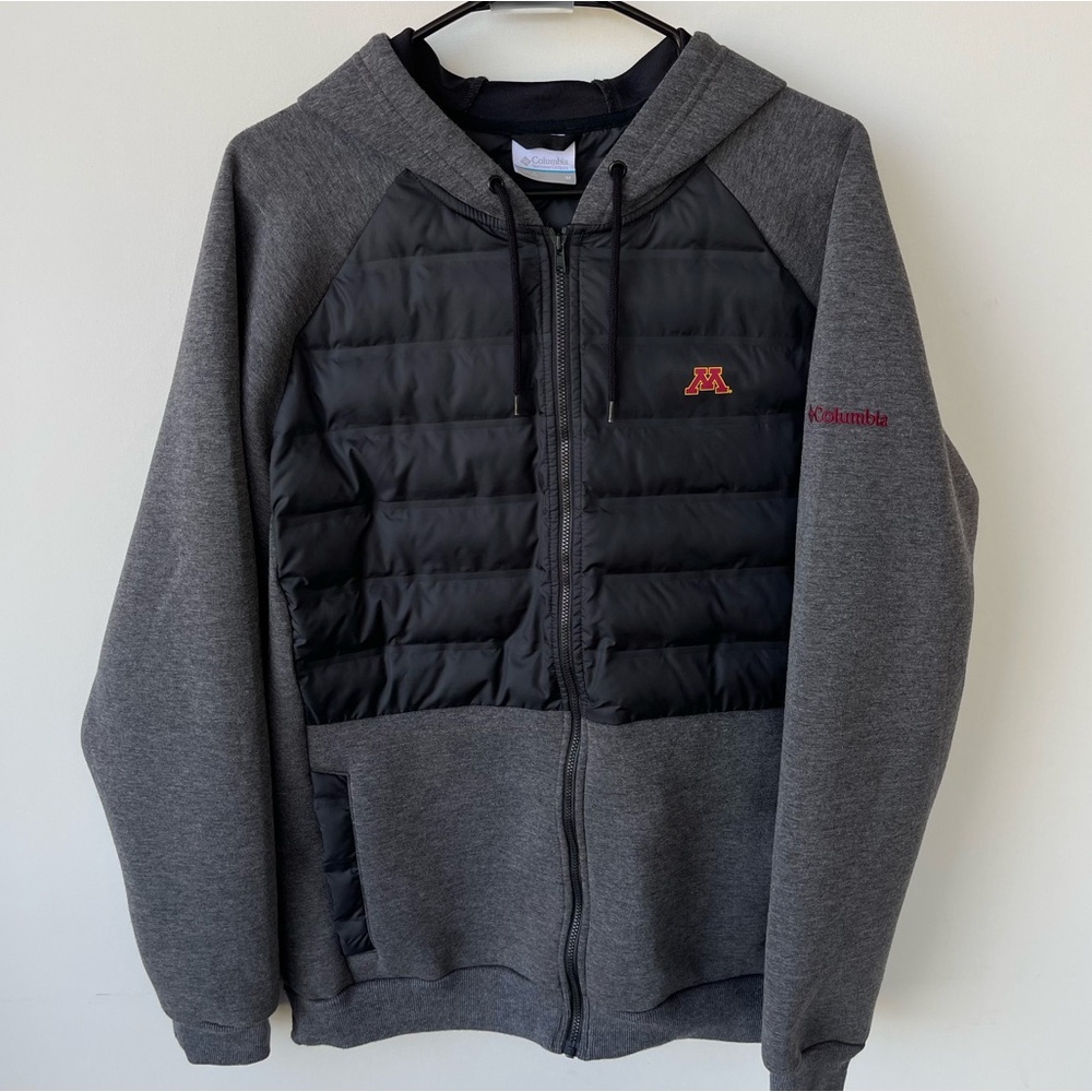 Columbia Men’s Minnesota Gophers Full Zip Jacket size medium